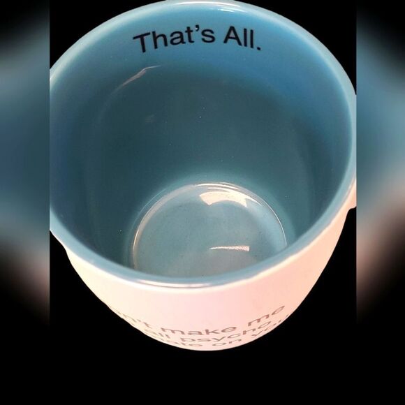 Psycho Coffee Mug Ovarian Cancer Benefit 12 oz - Picture 3 of 5